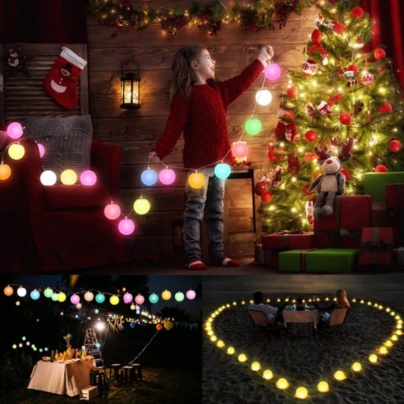 Borelor Floating Pool Lights,3-Inch USB Rechargeable & Remote Control Globe Lamp IP68 Waterproof 16 Color Change Hot Tub Bath Lights, Party Holiday Outdoor Christmas Decorations(1 Pack) - Image 5